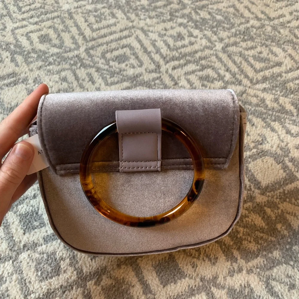 Anthropologies mauve purse / clutch - Picture 4 of 4